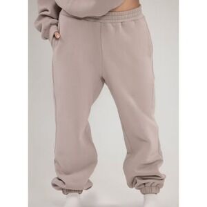 Comfrt Travel essentials Jogger Sweatpants Bark unisex Medium NEW
